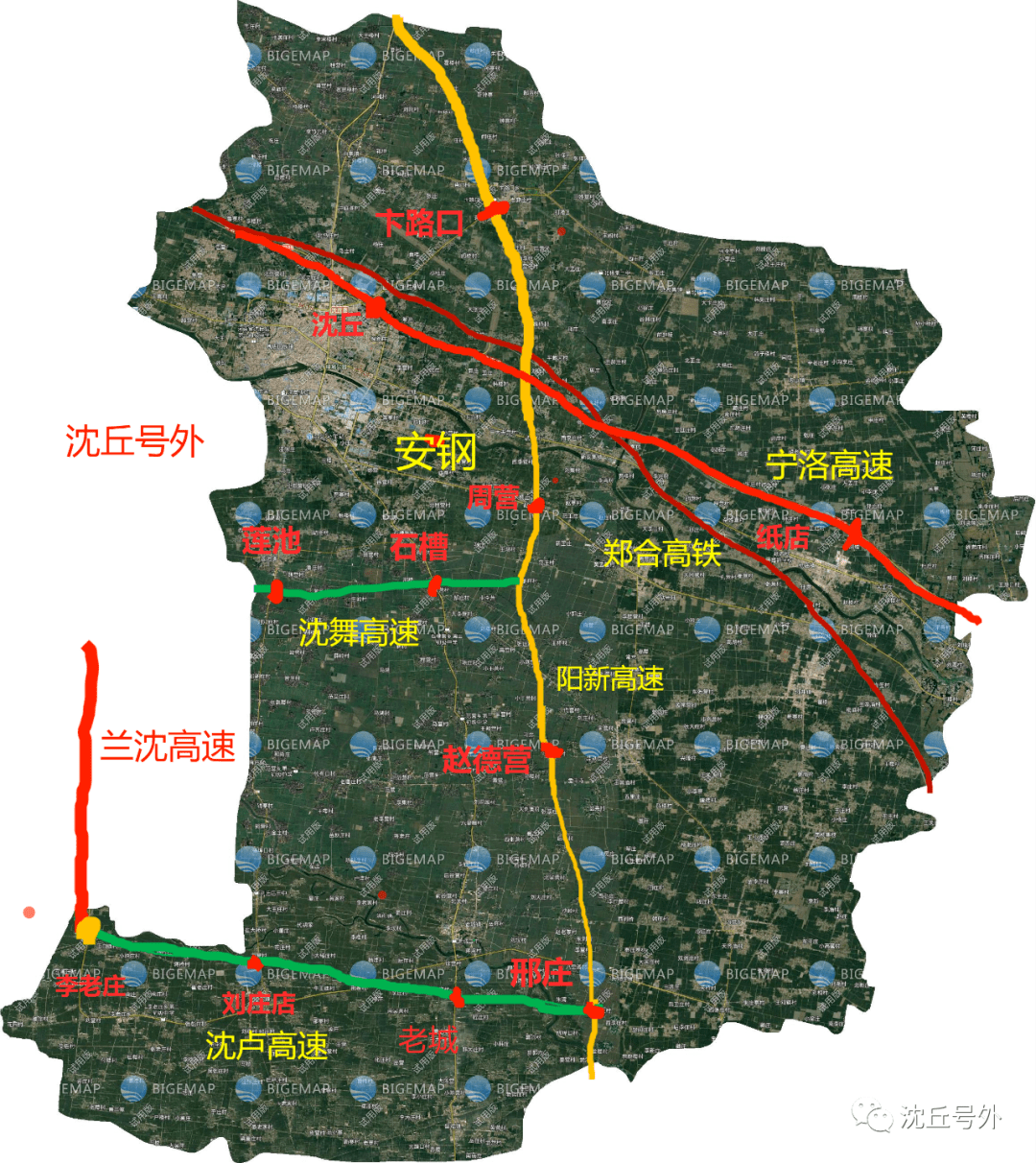 沈丘县未来城市发展蓝图，最新规划图揭秘