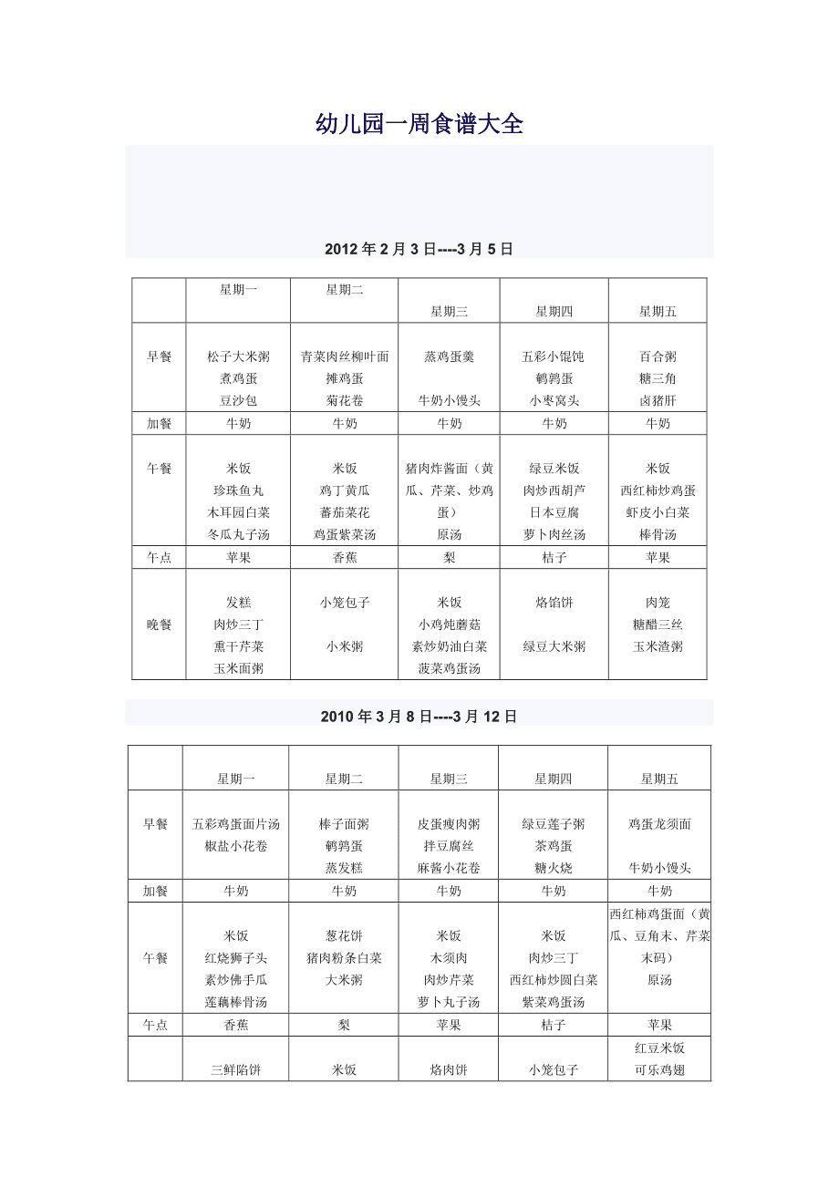 幼儿园营养食谱大全，美味佳肴助孩子健康成长