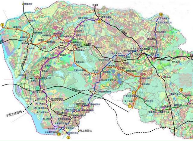 东莞地铁最新线路图全景概览