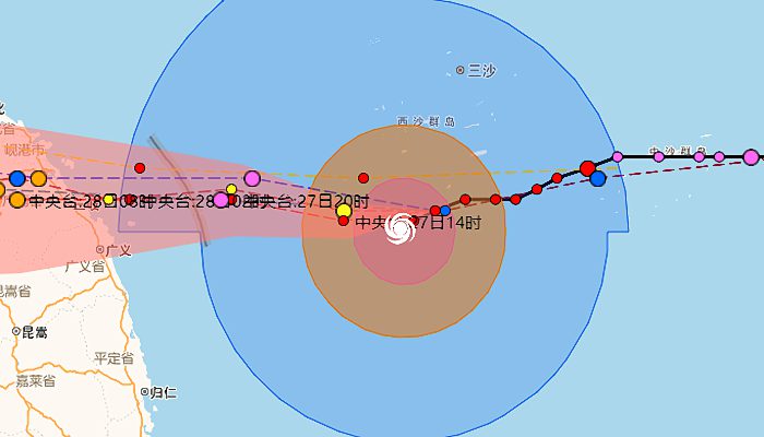 台风奥鹿最新路径及影响分析