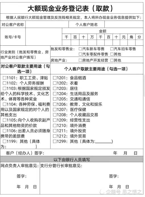 大额存取款新规详解，背景、内容与影响全解析