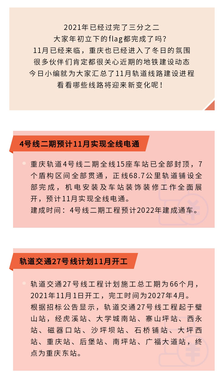 地铁27号线进展顺利，未来值得期待，最新消息透露新动态