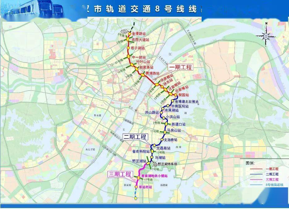 武汉地铁12号线最新线路图，城市脉络的新飞跃