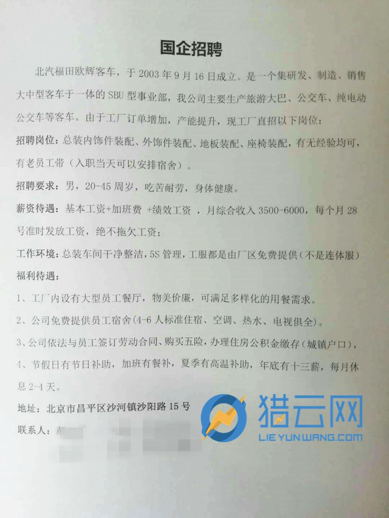 汽车制造厂最新招聘启事概览